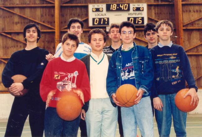 CADETS MASCULINS 1987-88